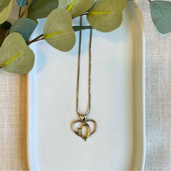 GOD Heart Necklace - Picture 1 of 4